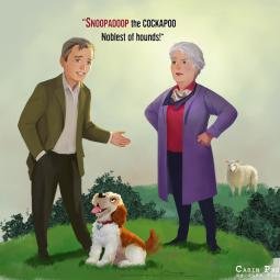 BBC Cabin Pressure by John Finnemore fan art and character design. For fun. Free to download for non-commercial use