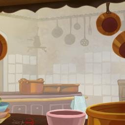 Background for the game. Digital