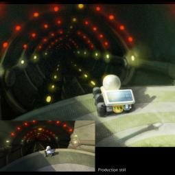 Artwork for feature film Planet 51. Colour key and production still. Digital