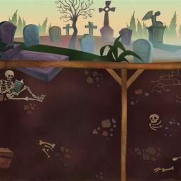 Ways to Live Forever feature film artwork. Illustration prepared for CGI animation, detail. Concept and final art. El Capitán Pictures. Miopia FX.