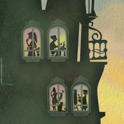 Ways to Live Forever feature film artwork. Illustration prepared for CGI animation. Concept and final art. El Capitán Pictures. Miopia FX.