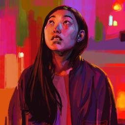 Akwafina. Digital from photo