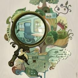 Art for RENFE trains TV ad