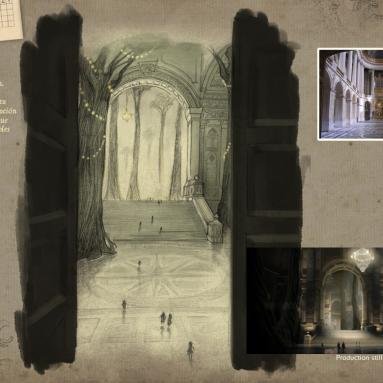 National Lottery TV ad. Illustrations for presentation and to be used as concept art for film shooting